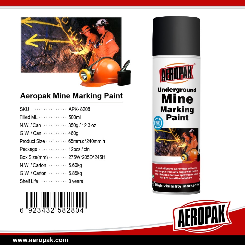 طلاء بخاخ علامات الألغام